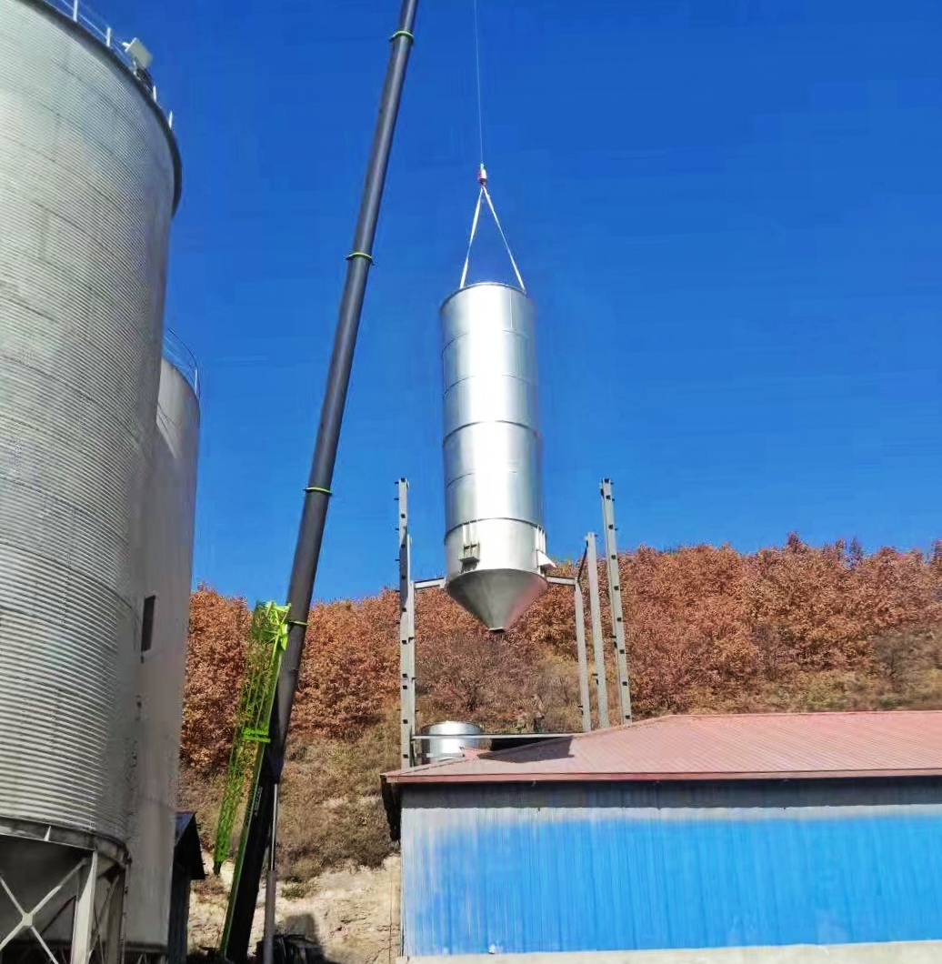 牡丹江項目：日產120噸蒸汽玉米壓片機